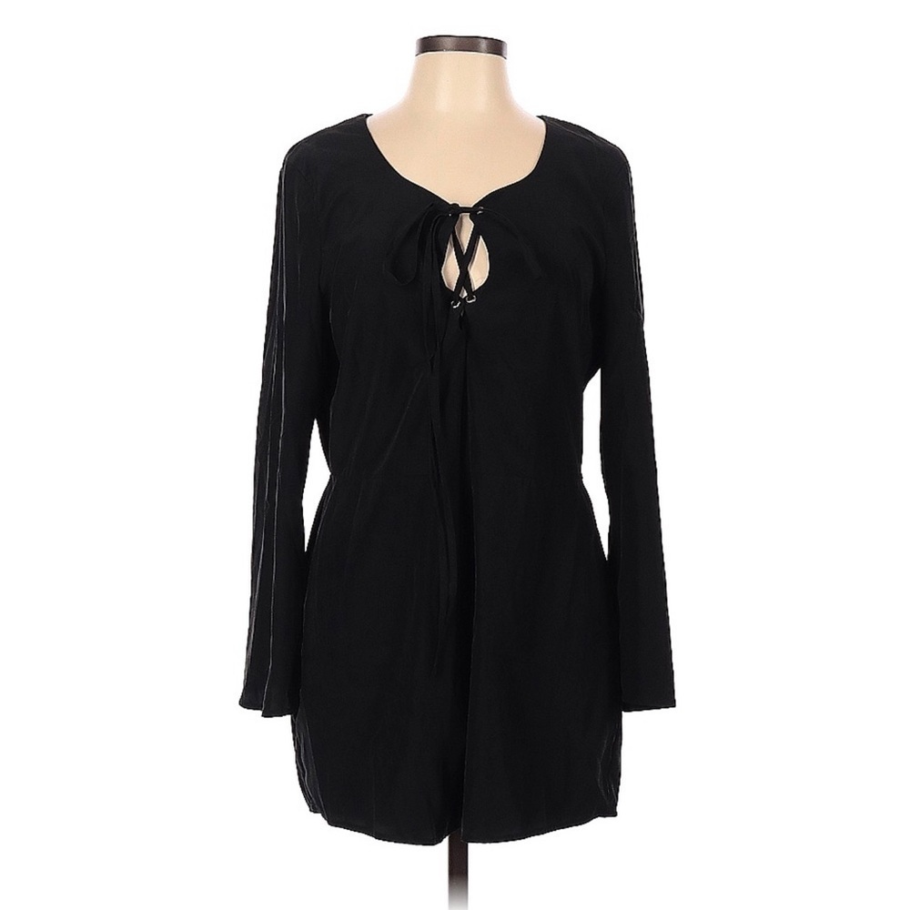 Neon Rose long sleeve romper - Picture 3 of 6